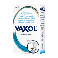 Vaxol spray do usuwania woskowiny usznej10 ml