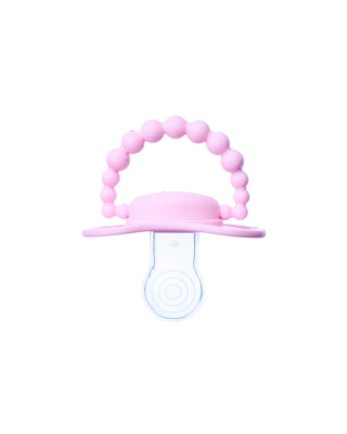 LUU Kids Smoczek pozycjonujący Pink A Boo 3 - 6 miesięcy 1 sztuka