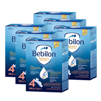 Bebilon 4 Advance Pronutra Junior formuła na bazie mleka po 2. roku życia ZESTAW 6 x 1000 g