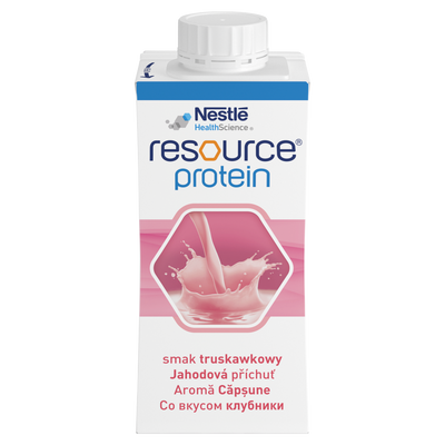 RESOURCE Protein płyn TRUSKAWKA 200 ml
