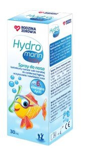 Rodzina Zdrowia Hydromarin Baby Roztwór soli morskiej w sprayu 30 ml