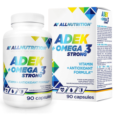 Allnutrition ADEK+Omega 3 strong 90 kapsułek