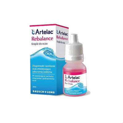 Artelac Rebalance Krople do oczu 10 ml 