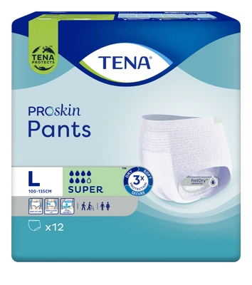 TENA Pants ProSkin Super L Pieluchomajtki 12szt.