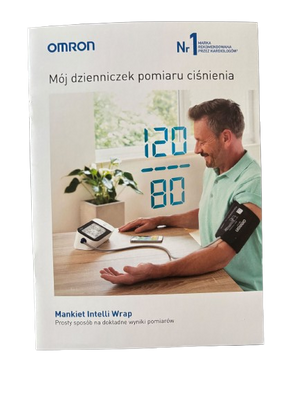 Omron dzienniczek do zapisywania ciśnienia GRATIS