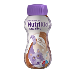 NutriKid Multi Fibre o smaku czekoladowym dla dzieci od 1. roku życia 200 ml