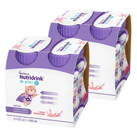 Nutridrink dla dzieci o smaku truskawkowym ZESTAW 8 x 125 ml