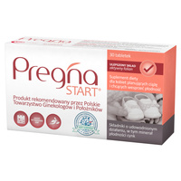 PREGNA START witaminy dla kobiet planujących ciążę 30 tabletek