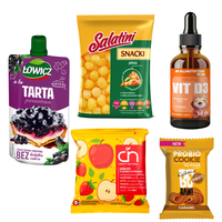 Allnutrition Kids witamina D3 w kroplach i zdrowe przekąski idealne do szkoły