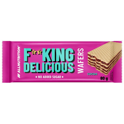 Fitking delicious wafer FIT WAFELKI KAKAOWE BEZ CUKRU 80 g
