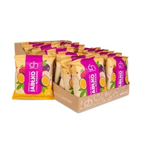 Crispy Natural jabłko o smaku marakui - suszone kostki z jabłek ZESTAW 24 x 18 g 