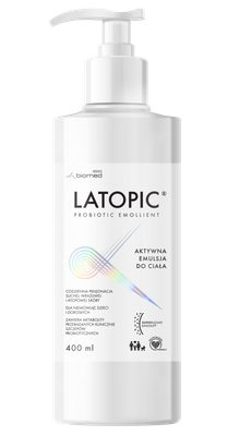 LATOPIC aktywna emulsja do ciała 400 ml