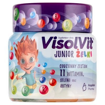 Visolvit Junior Żelki witaminy dla dzieci ZESTAW 3 x 50 sztuk