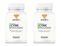  CYNK PIKOLINIAN Organiczny CHELATOWANY 15 mg dobrze przyswajalny ZESTAW 2 x 90 kapsułek