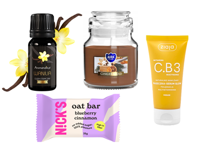 Zestaw świąteczny dla pracownika DLA NIEJ maseczka, olejek, świeczka, batonik + opakowanie prezentowe