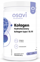 OSAVI Kolagen Hydrolizowany Typu I & III skóra włosy peptydy 600 g