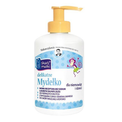Skarb Matki Delikatne mydełko dla dzieci i niemowląt 275 ml