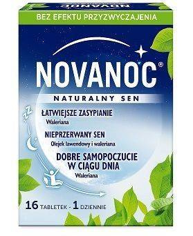 Novanoc Naturalny Sen 16 tabletek