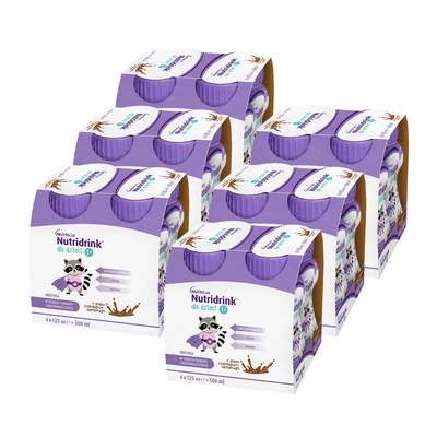 Nutridrink dla dzieci o smaku czekoladowo-karmelowym ZESTAW 24 x 125 ml