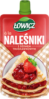 Łowicz Deser a'la naleśniki z dżemem truskawkowym 170 g