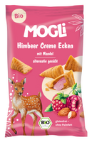 Mogli rożki z kremem migdałowo malinowym BEZGLUTENOWE 30 g