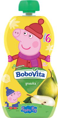 BoboVita Peppa Mus gruszka po 6 miesiącu 100 g