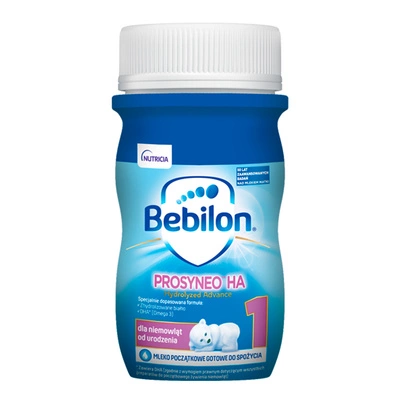 Bebilon Prosyneo HA 1 mleko początkowe w płynie dla niemowląt od urodzenia 90 ml