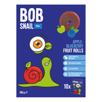 Bob Snail Rollsy owocowe Jabłko Borówka 100 g