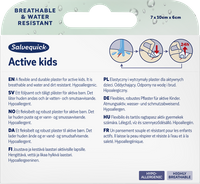 Plastry dla dzieci Salvequick Active Kids 7szt: 10 cm x 6 cm