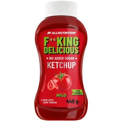 Allnutrition Fitking fit ketchup bez dodatku cukru ŁAGODNY 440 g