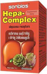 SANBIOS Hepa-Complex 500mg 60 tabletek Zdrowa wątroba