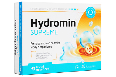 SUPREME Hydromin usuwanie wody z organizmu 30 kapsułek