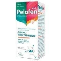 Pelafen Kid 3+ syrop dla dzieci powyżej 3 roku i dorosłych smak owocowy 100 ml