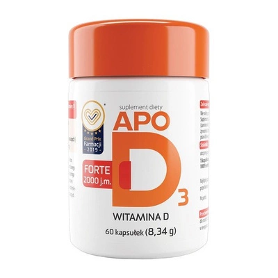 APOD3 Forte witamina D 2000 j.m. 60kap
