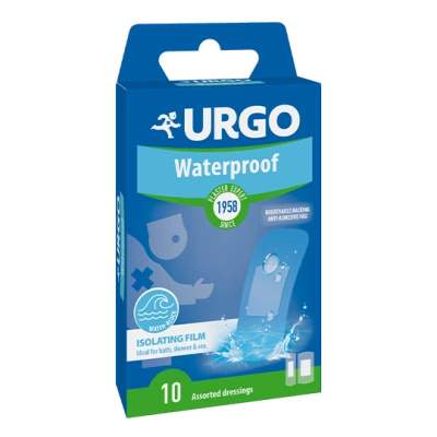 URGO Waterproof transparentne wodoodporne plastry 10 sztuk