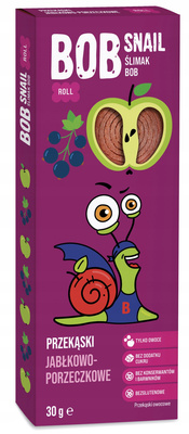 Bob Snail Rollsy owocowe Jabłko Porzeczka 30 g