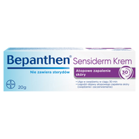 Bepanthen Sensiderm Krem ŁAGODZI AZS, EGZEMA 20 g 