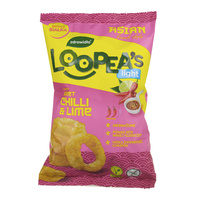 Loopea's chrupki z soczewicy o smaku sweet chilli & lime 50 g