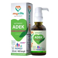 MyVita ADEK Family krople dla dzieci i dorosłych od 2 lat 30 ml