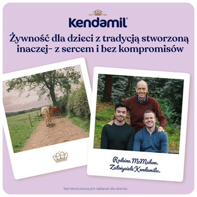 Kendamil Premium Box 3 od 1 roku życia 600 g + PRÓBKA PIELUCHY MOOMIN GRATIS!