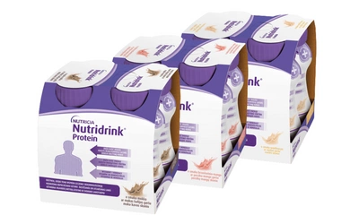 Nutridrink Protein różne smaki ZESTAW 12 x 125 ml