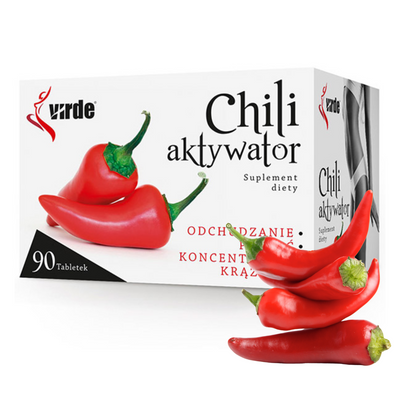 VIRDE Chili aktywator ODCHUDZANIE PAMIĘĆ KONCENTRACJA 90 tabletek