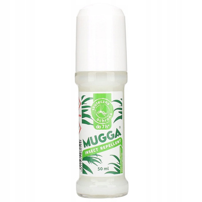 Mugga Roll On 20% DEET na KOMARY I KLESZCZE 50 ml