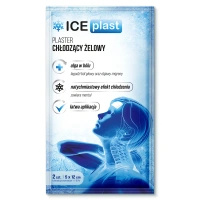 Ice Plast chłodzący plaster żelowy BÓL GŁOWY MIGRENA 2 sztuki