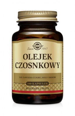 Solgar Olejek czosnkowy 100 kapsułek