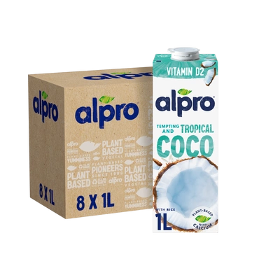 Alpro Napój kokosowo-ryżowy 8x1L