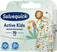 Plastry dla dzieci Salvequick Active Kids 7szt: 10 cm x 6 cm