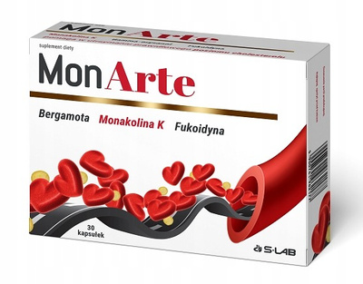 MonArte CHOLESTEROL 30 kapsułek
