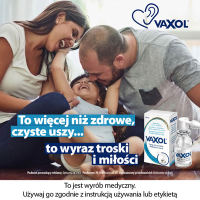 Vaxol spray do usuwania woskowiny usznej10 ml