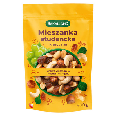 Bakalland mieszanka studencka klasyczna 400g